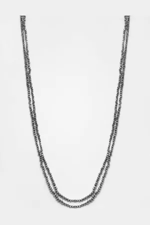 Pull&Bear Choker Abalorios Brillo