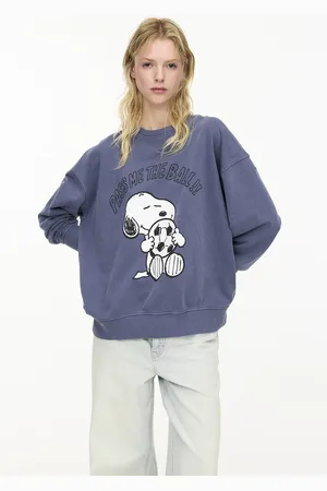 Pull&Bear Sudadera Peanuts Gráfico Fútbol