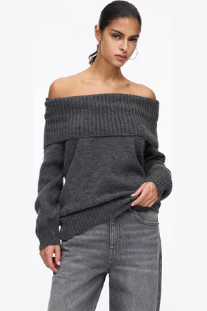 Pull&Bear Suéter Bardot Soft Touch