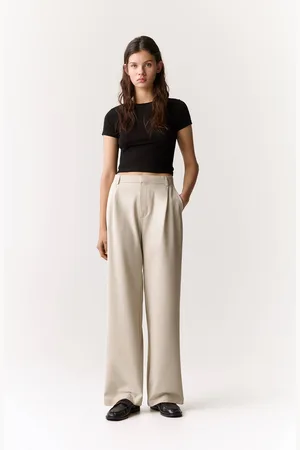 Pull&Bear Pantalón De Vestir Pinzas