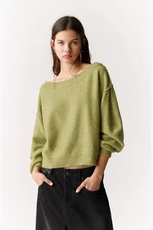 Pull&Bear Suéter Punto Cuello Barco