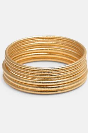 Pull&Bear Pack 7 Pulseras Con Textura