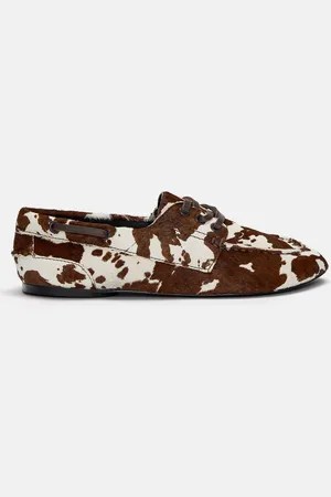 Pull&Bear Mocasines Animal Print Piel