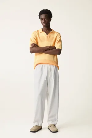 Pull&Bear Pantalón Jogger Con Lino