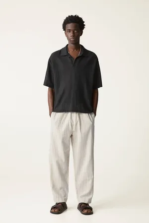 Pull&Bear Pantalón Jogger Con Lino