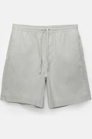 Pull&Bear Bermudas Jogger Con Lino