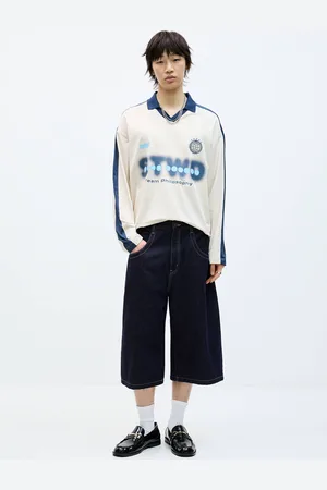 Pull&Bear Bermuda Vaquera Stwd Super Baggy