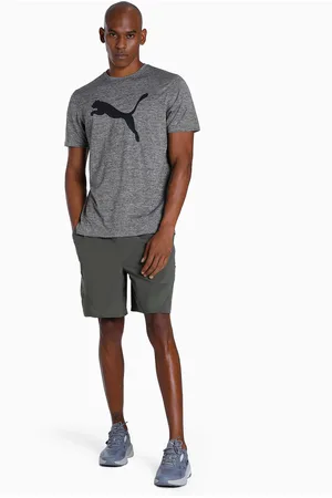 PUMA Playera de training para hombre Favourite en Talla Chico en Gris |