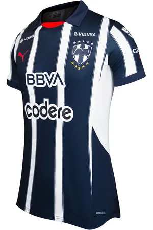 PUMA Jersey Mujer Monterrey Home Replica 24-25 en Talla XL en Azul |
