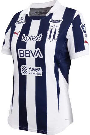 PUMA Jersey Mujer Monterrey Femenil Home 24-25 en Talla Chico en Blanco |
