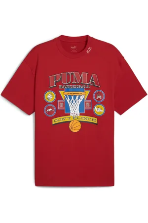 PUMA Playera de básquetbol Crowd Craze 2 para hombre en Talla Chico en Rojo |