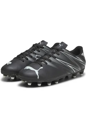 PUMA Tacos de futbol ATTACANTO FG/AG para adolescentes en Talla 16.5 en Negro |