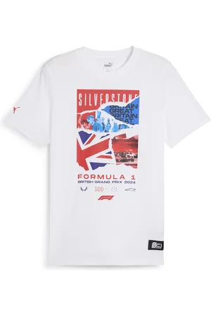 PUMA Playera Hombre F1® Great Britain en Talla Chico en Blanco |