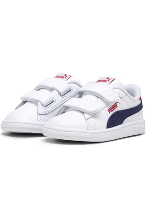 PUMA Tenis para bebés Smash 3.0 V en Talla 10 en Blanco |