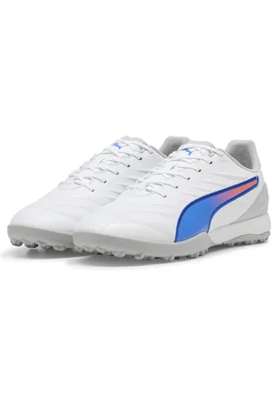 PUMA Tacos de futbol KING PRO TT en Talla 23.5 en Blanco |