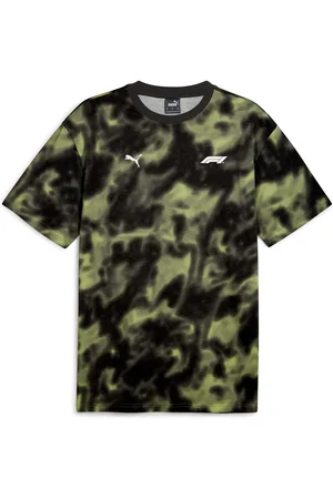 PUMA Playera Hombre F1® en Talla Chico en Verde |