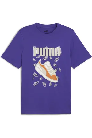 PUMA Playera GRAPHICS Sneaker para hombre en Talla Chico en Azul |