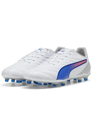 PUMA Tacos de futbol KING PRO FG/AG en Talla 23 en Blanco |