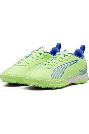 PUMA Tacos de Fútbol niños ULTRA 5 PLAY TT en Talla 22 en Amarillo |