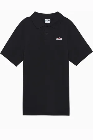 PUMA Polo Suede en Talla Chico en Negro |