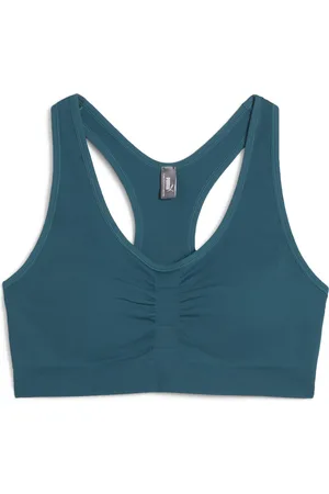 PUMA Top deportivo tipo brasier 4KEEPS SHAPELUXE en Talla XS en Verde |
