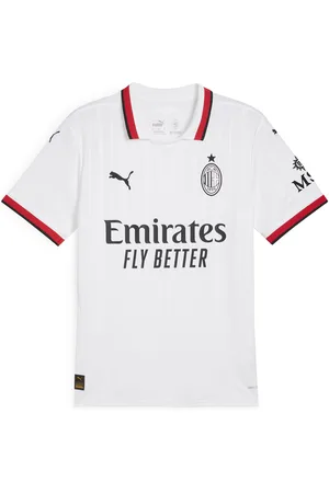 PUMA Jersey visitante réplica AC Milan 24/25 para hombre en Talla Chico en Blanco |