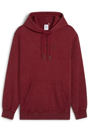 PUMA Sudadera con capucha x SQUID GAME para hombre en Talla Chico en Rojo