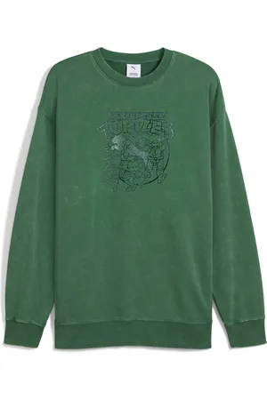 PUMA Sudadera x TORTUGAS NINJA para hombre en Talla XL en Verde