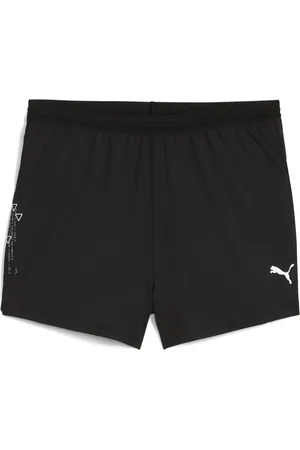 PUMA Shorts para correr abiertos de 3" para hombre EVERYDAY en Talla Chico en Negro |