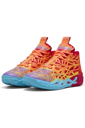 PUMA Tenis de básquet MB.04 Phoenix en Talla 28.5 en Rojo |