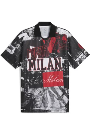 PUMA Camiseta retro AC Milan ftblNRGY+ para hombre en Talla Chico en Rojo |