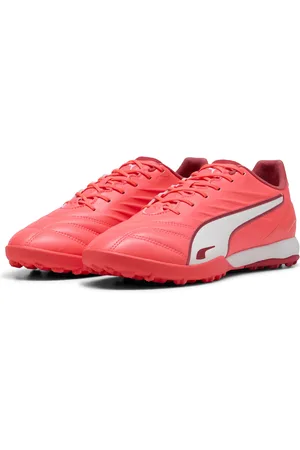 PUMA Tacos de Fútbol KING PRO TT unisex en Talla 28.5 en Rojo |