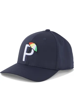 PUMA Gorra Palmer P Golf en Talla Adulto en Azul |
