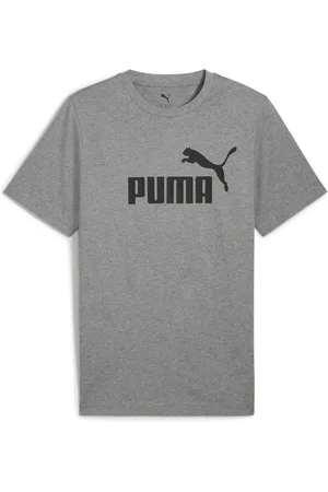 PUMA Playera Essentials No. 1 Logo para hombre en Talla Chico en Gris |