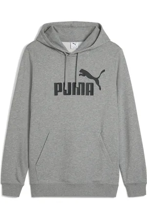 PUMA Sudadera con capucha para niños grandes logotipo Essentials No. 1 en Talla Chico en Gris |