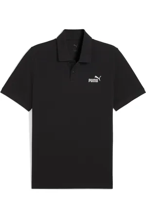 PUMA Polo de piqué Essentials No. 1 con logotipo para hombre en Talla Chico en Negro |