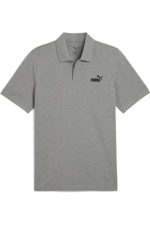 PUMA Polo de piqué Essentials No. 1 con logotipo para hombre en Talla Chico en Gris |