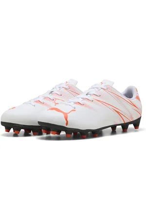PUMA Tacos de futbol ATTACANTO FG/AG para adolescentes en Talla 22 en Blanco |
