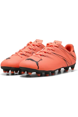 PUMA Tacos de futbol ATTACANTO FG/AG para adolescentes en Talla 22 en Rojo |
