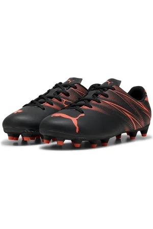 PUMA Tacos de futbol ATTACANTO FG/AG para adolescentes en Talla 22 en Negro |