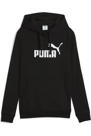 PUMA Sudadera Essentials No. 1 Logo para mujer en Talla Chico en Negro |