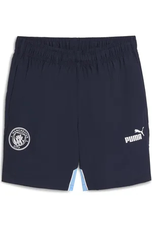 PUMA Shorts Manchester City ftblARCHIVE para hombre en Talla Chico en Azul |