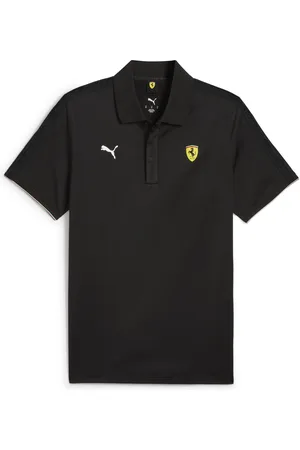 PUMA Polo Scuderia Ferrari Race Cloudspun para hombre en Talla Chico en Negro |