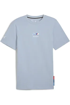 PUMA Camiseta con gráfico de coche BMW M Motorsport 2 para hombre en Talla Chico en Azul |