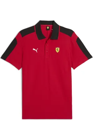 PUMA Polo para hombre Scuderia Ferrari Race MT7 en Talla Chico en Rojo |
