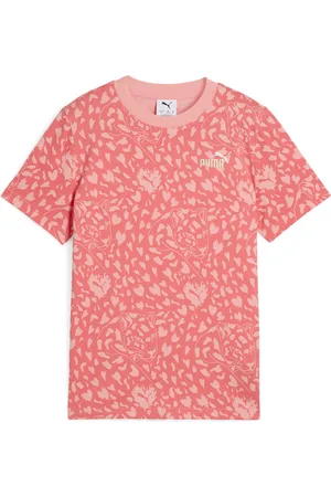 PUMA Playera FLAMING LOVE para adolescentes en Talla 15-16Y en Rojo |