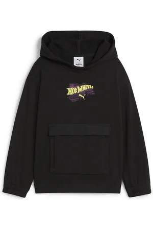 PUMA Sudadera holgado x HOT WHEELS™ para niños en Talla 4-5Y en Negro