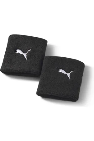 PUMA Muñequeras Essential Core en Negro |