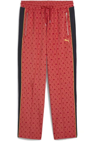 PUMA Pants holgados Road To Unity para hombre en Talla Chico en Rojo |
