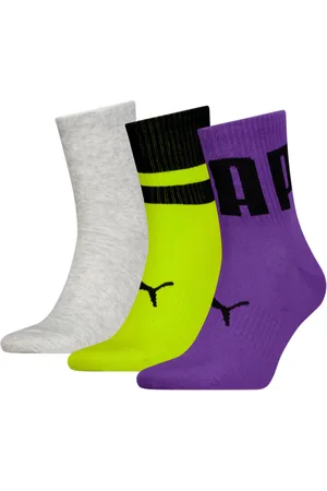 PUMA Paquete de calcetines cortos Unisex en Talla 7-9 en Azul